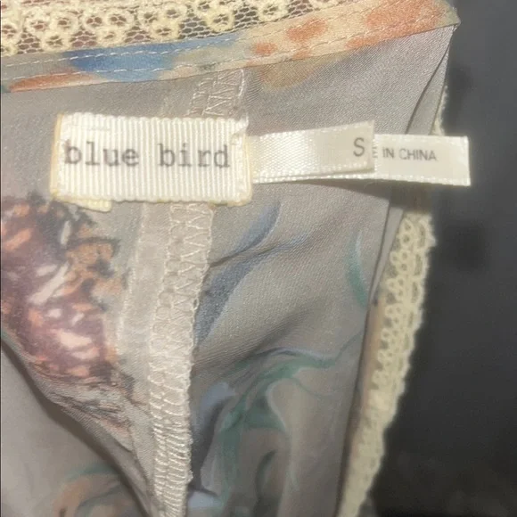 Floral Sheer Women's Top - Picture 4 of 4